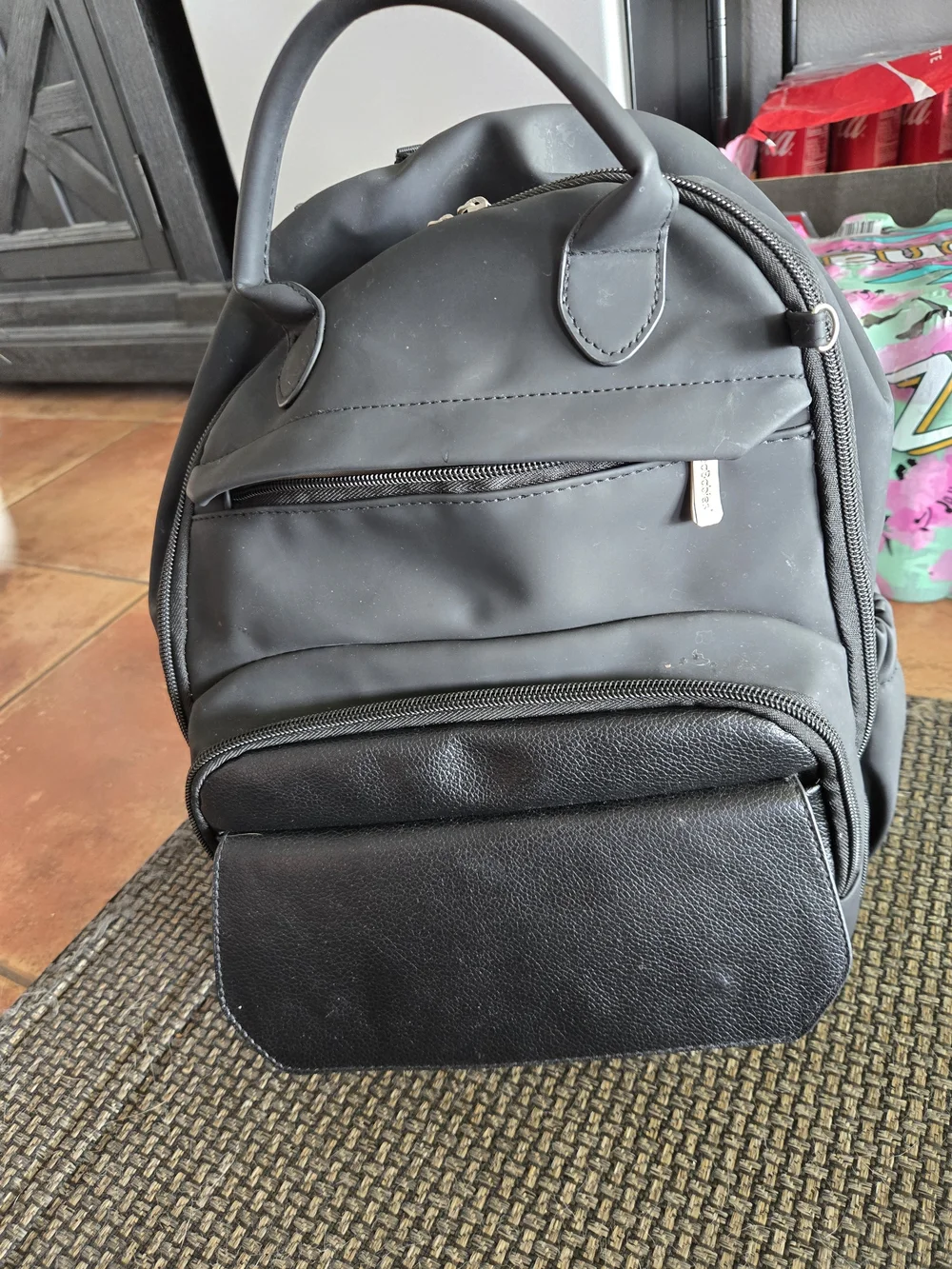 Black Baby Backpack